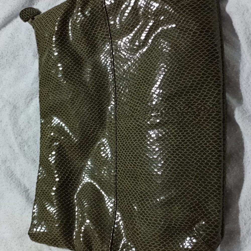 Shiraleah clutch dark olive green women's handbag NWOT - Picture 5 of 5